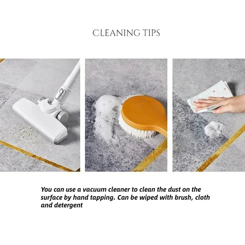 Halloween Day of The Dead Decorative Rug, Durable Home Decor Festive Atmosphere Entrance Door Mat Kitchen Mat