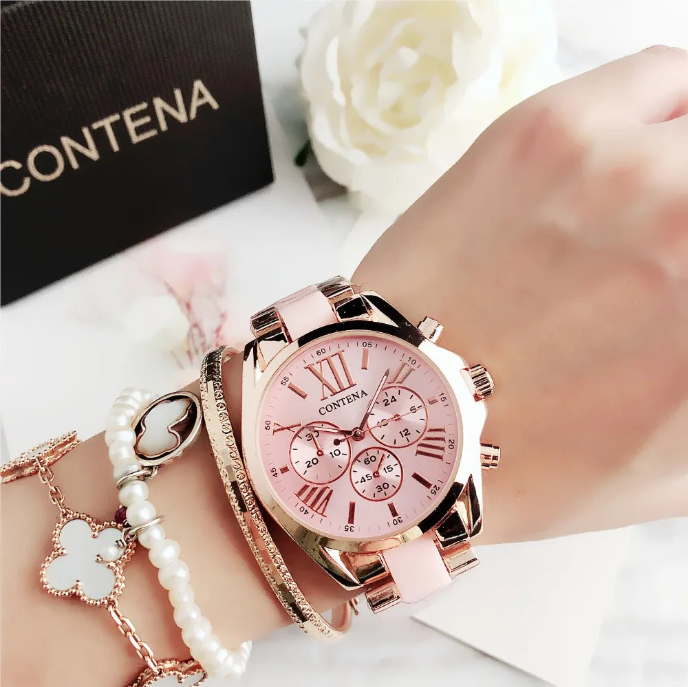 Top Brand Luxury Watches for Women Fashion Creative Steel Bracelet Women's Watches Ladies Quartz Bracelet Watch Reloj Mujer