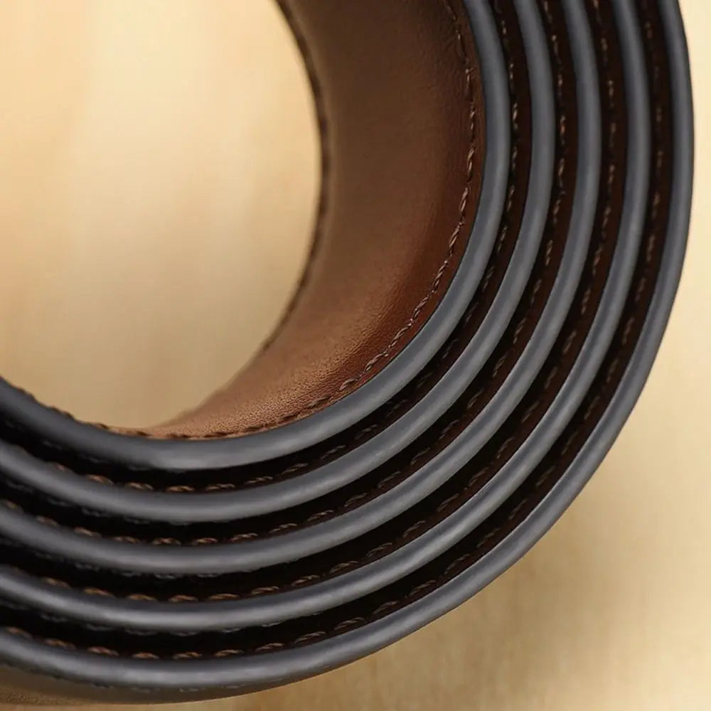 Waist Accessories Double Sided Men Leather Belt Brown Black Retro Designer Belt Fashion Luxury Pin Buckle Belt Mens Accessories