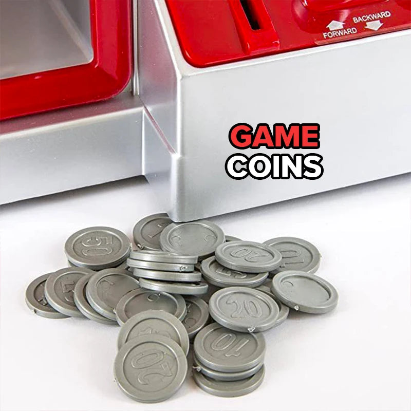 Electronic Arcade Claw Toy Machine Mini Candy Prize Dispenser with Lights Sounds Fun Catcher Game for Kids Christmas Gifts