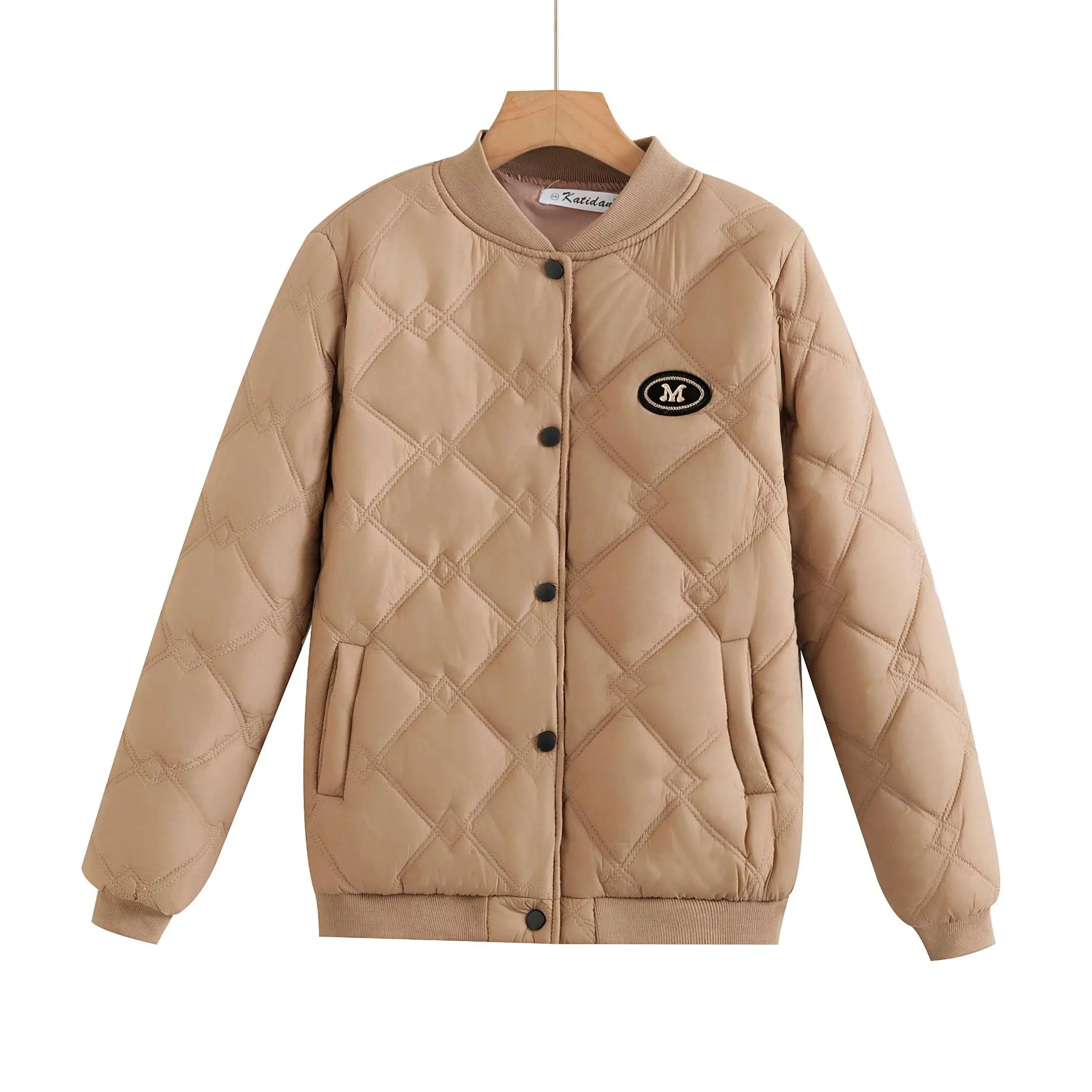 NEW Quilted Jacket Women Padded Jackets for Women Long Sleeve Winter Coat Female Outerwears