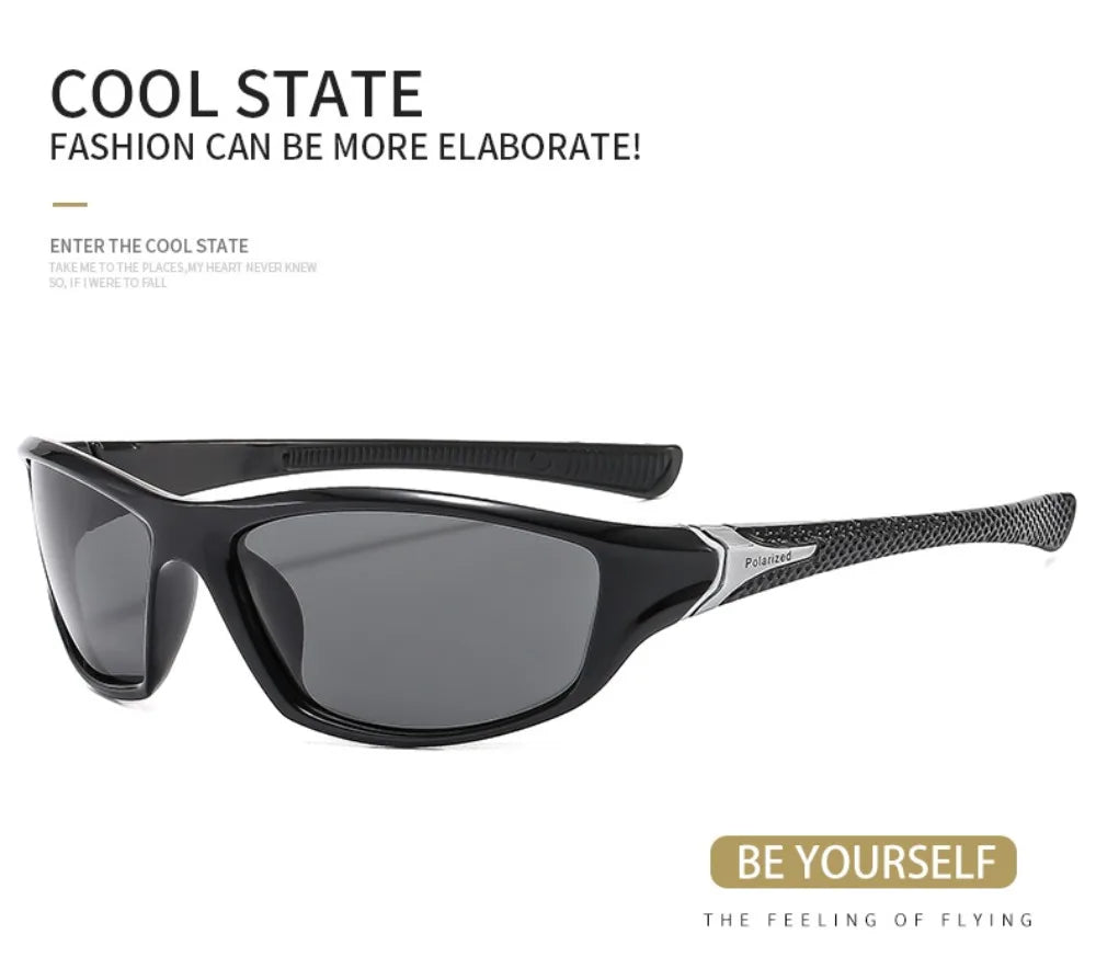 Fashion Sports Polarized Sunglasses Men Women Fishing Hiking Running Cycling Mountaineering Sport Man Sun Glasses UV400 Eyewear