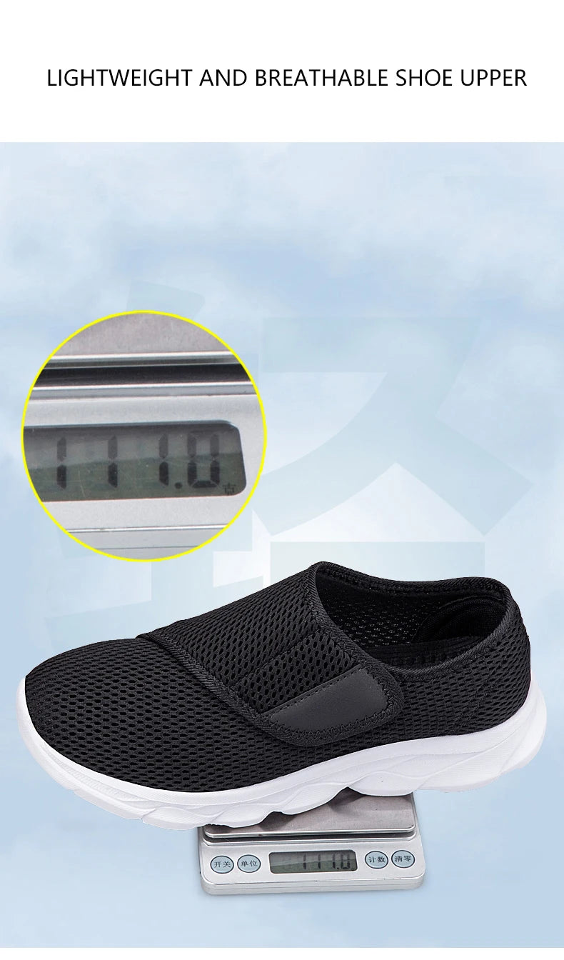 Men Orthopedics Wide Feet Swollen Walking Casual Sneakers Fashion Thumb Eversion Adjusting Soft Comfortable Diabetic Man Shoes