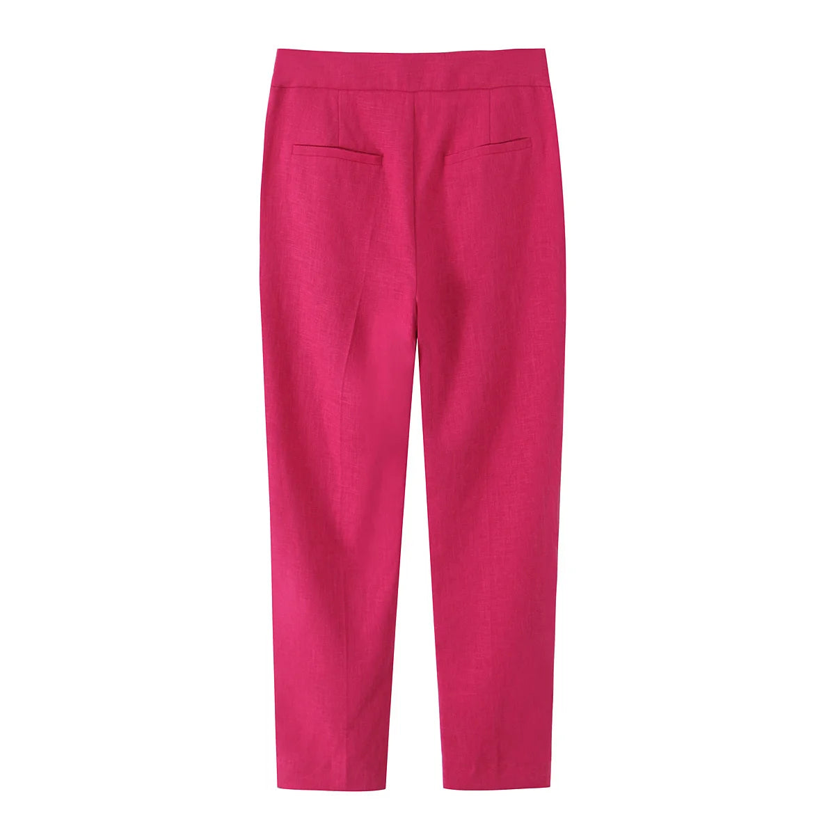 2025 Women's Autumn New Suit Jacket Round Neck Single Breasted Skirt Design High Waist Commuting Temperament Long Pants Set