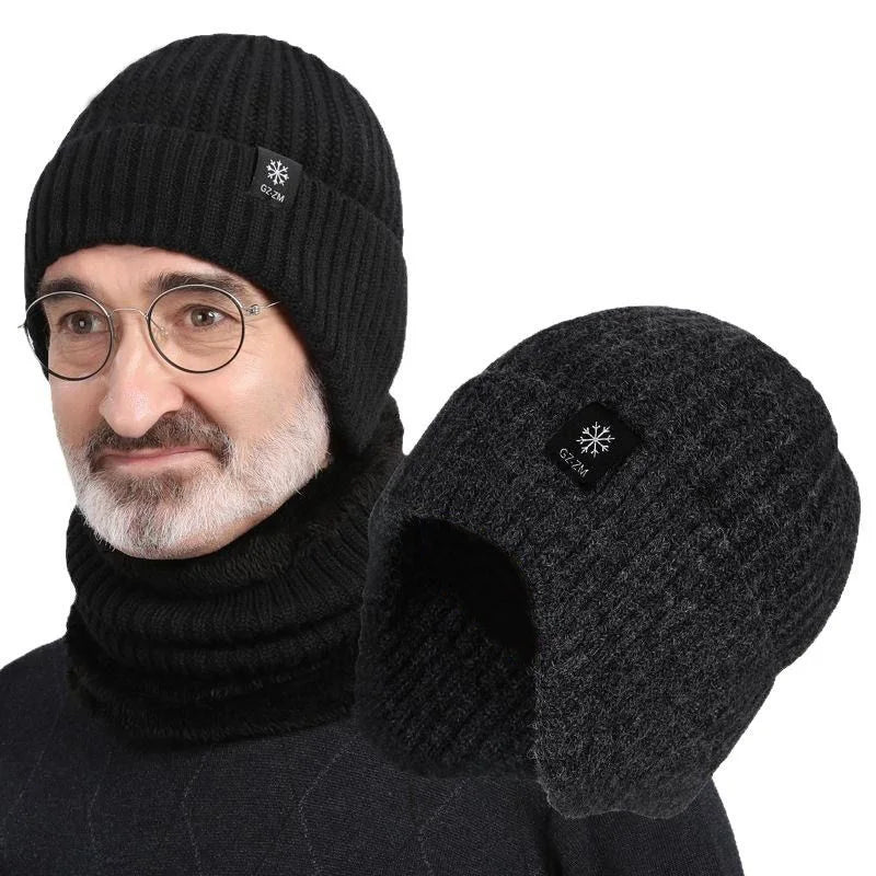 Winter Ear Protection Beanie Knitted Hat for Outdoor Activities, Climbing, Christmas Gifts