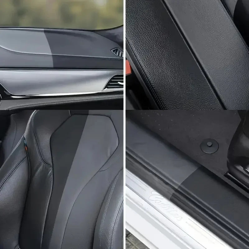 Universal Leather and Plastic Repair Polishing Wax - Automotive interior reconditioning cream for leather/plastic/rubber care