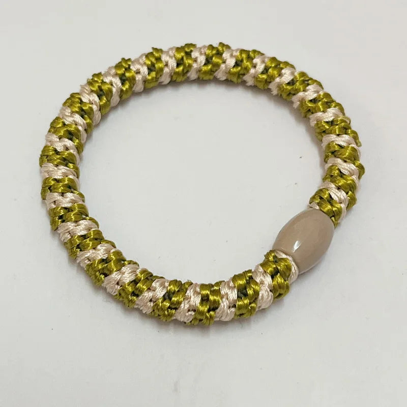 2022 fashion Simple thick hair rubber bands for Women Elastic Hair Tie Gum Girl Ponytail Hairbands Scrunchies kknekki Accessorie