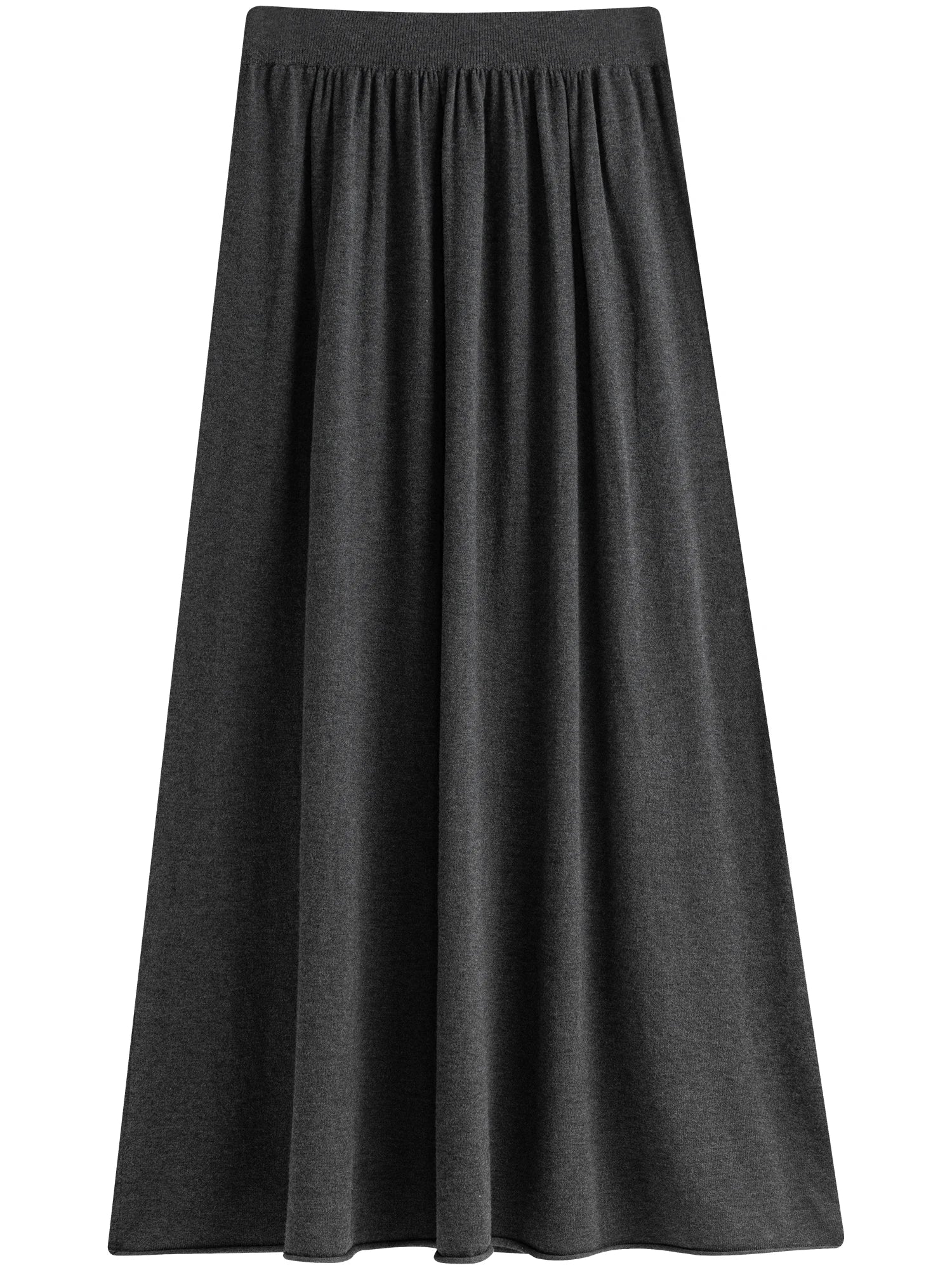 FSLE Wool Knitted Suit For Women 2024 Autumn New Elegant All-match Casual Top Skirts Female Two-pieces Suit 24FS13043 24FS13044