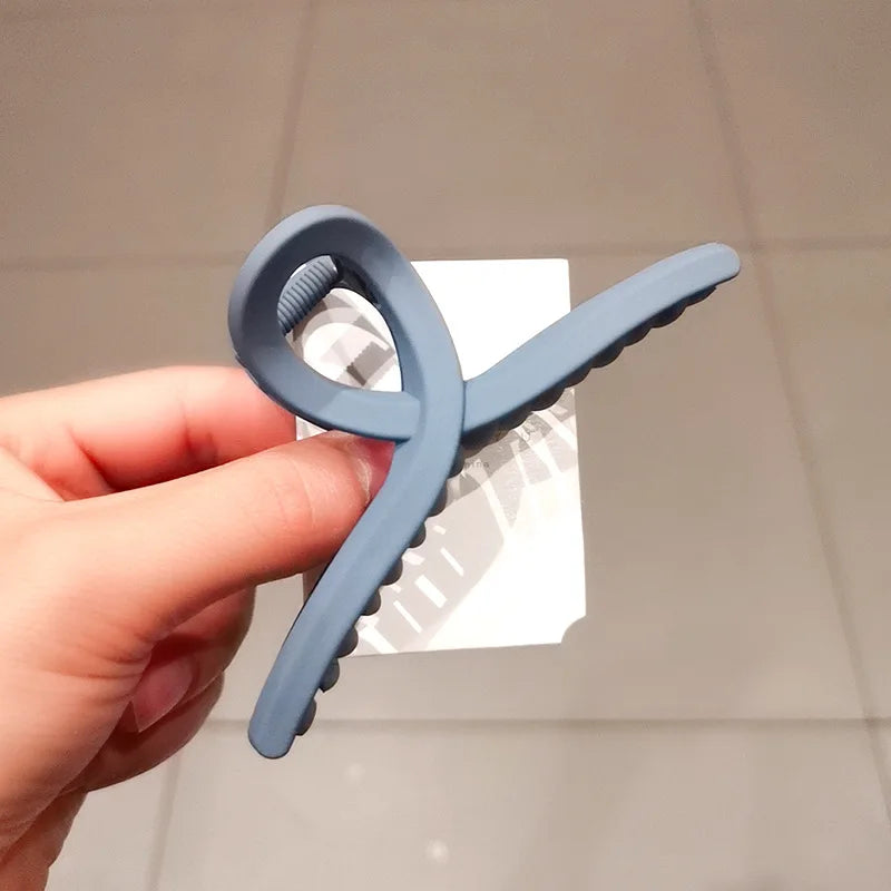 Barrettes Fashion Women Acrylic Hair Claws Clips Hair Accessories Hairpins Ladies Hairgrip Headwear Girls Ornaments Crab Bands