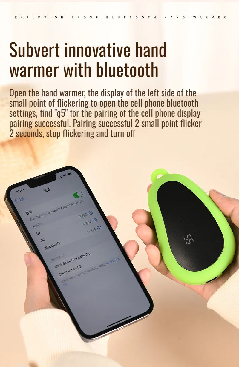 Mini Usb Hand Warmer Essential Antifreezing Heating Hand Warmer Continuous Warming Mini Hand Warmer