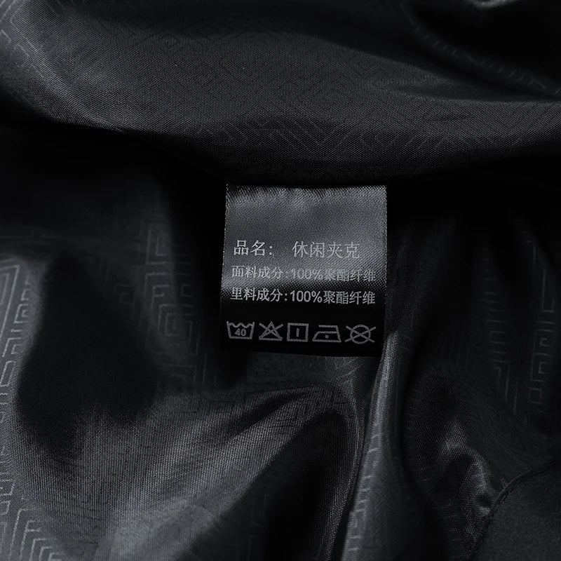 Jacket Mens Spring autumn New men jacket  solid color hooded Jackets casual coat Men's business coats Size M-4XL 5XL Hat detacha