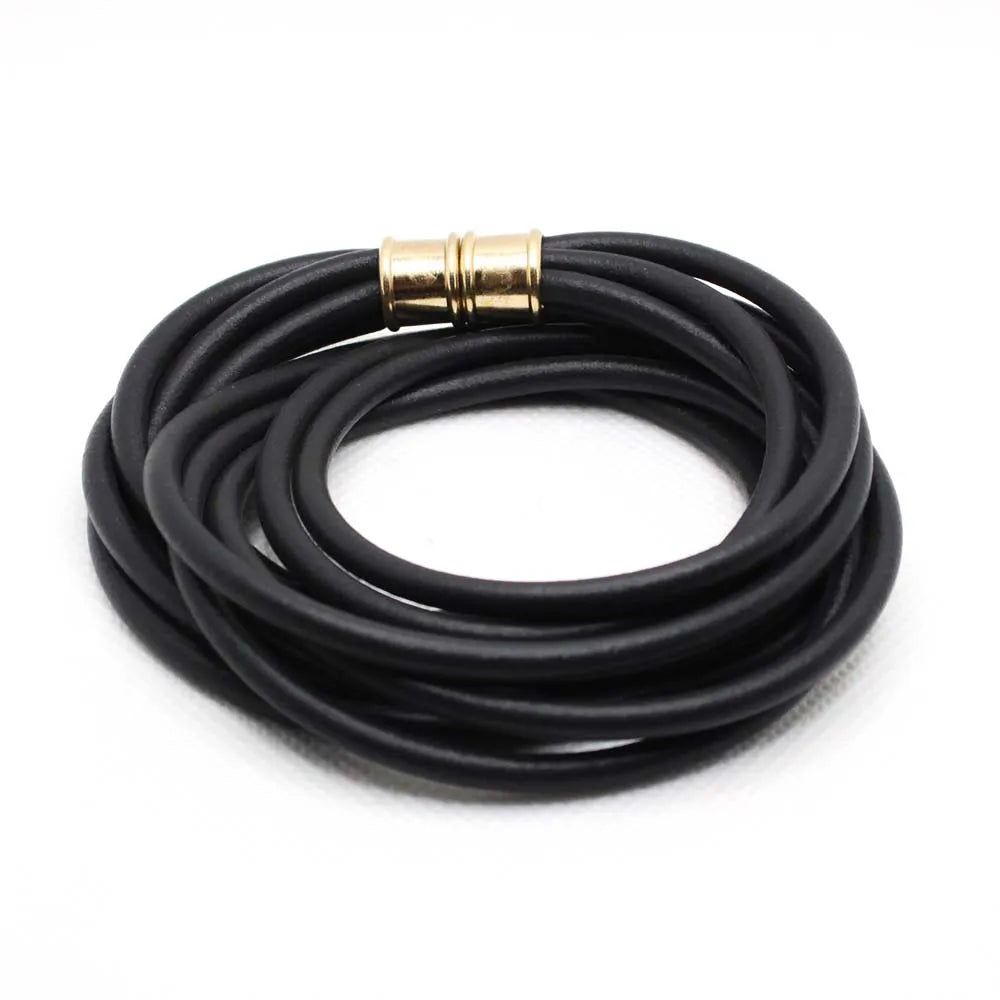 New Bracelet For Women Charm Bangle Gothic Hand Accessories Gift Lovers Rubber Jewelry Handmade Designer Bangle