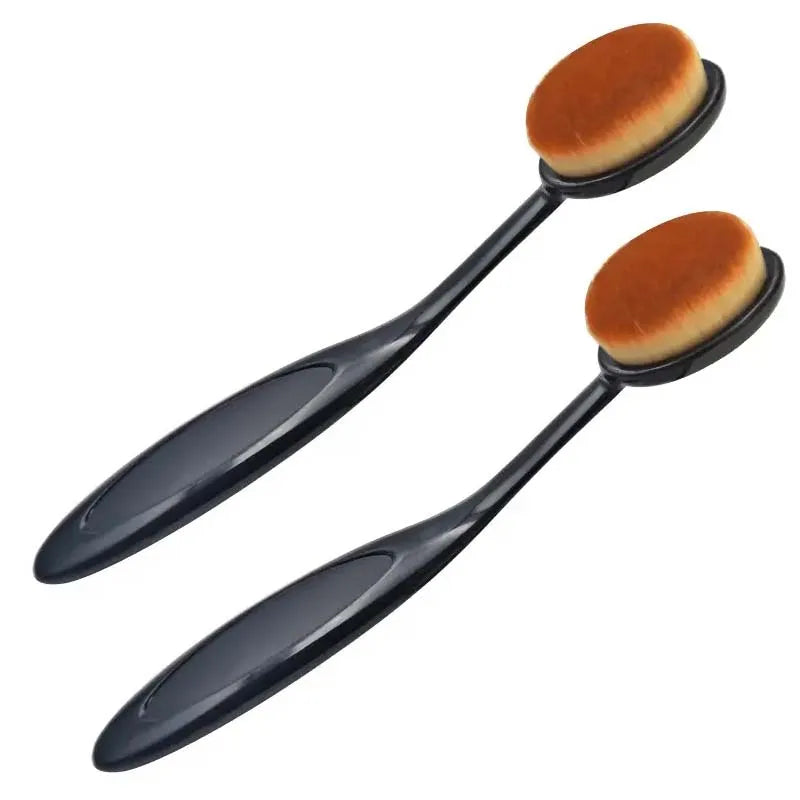 1/2/5 PCS Large Foundation Brush Toothbrush Shape Makeup Make Up Tools Get Fast Even Application of Creams and Powders Cosmnetic