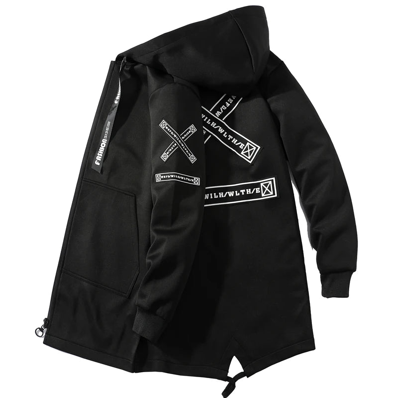 Men's Jacket Fashion Spring Autum Casual Streetwear Hoodie Jacket Men's Overalls Bomber Jacket Mens Windbreaker Coat Man Outwear