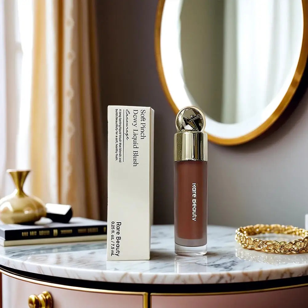 Rare Beauty Matte Liquid Powder Blusher Waterproof Sweatproof Brighten Low Saturation Natural Moisturizing Facial Makeup