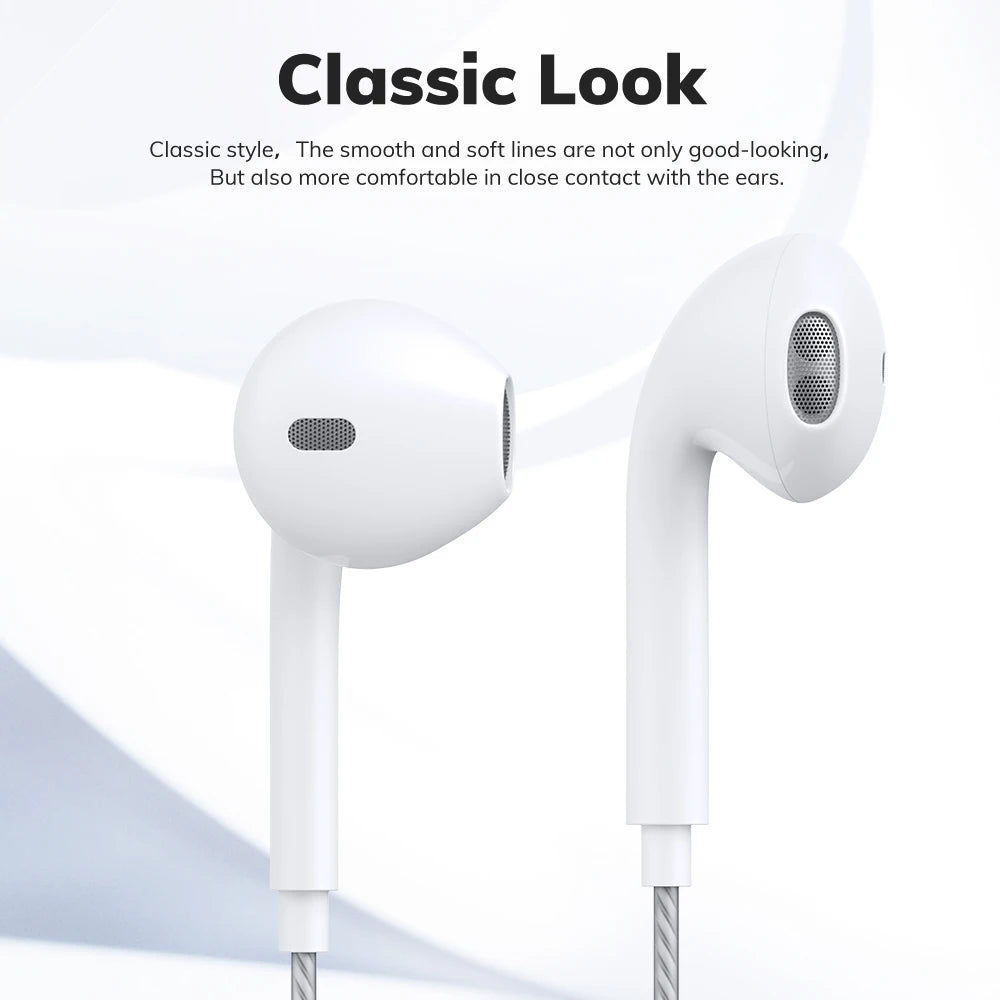 TOPK F20 in-ear Headphone HiFi Sound Quality Built In HD Mic Universal 3.5mm Plug Original High Quality Headset Sport Headset