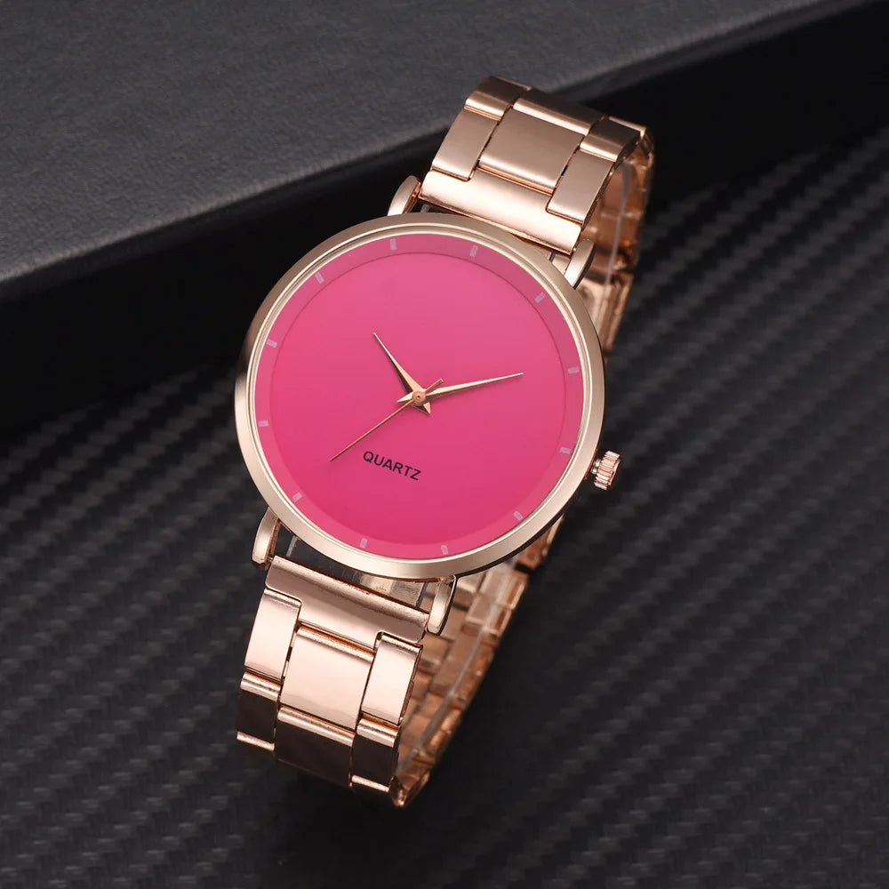 2024 New Women Watches reloj mujer Fashion Rose Gold Luxury Lady Watch For Women Business Wrist Watch Relogio Feminino Gift