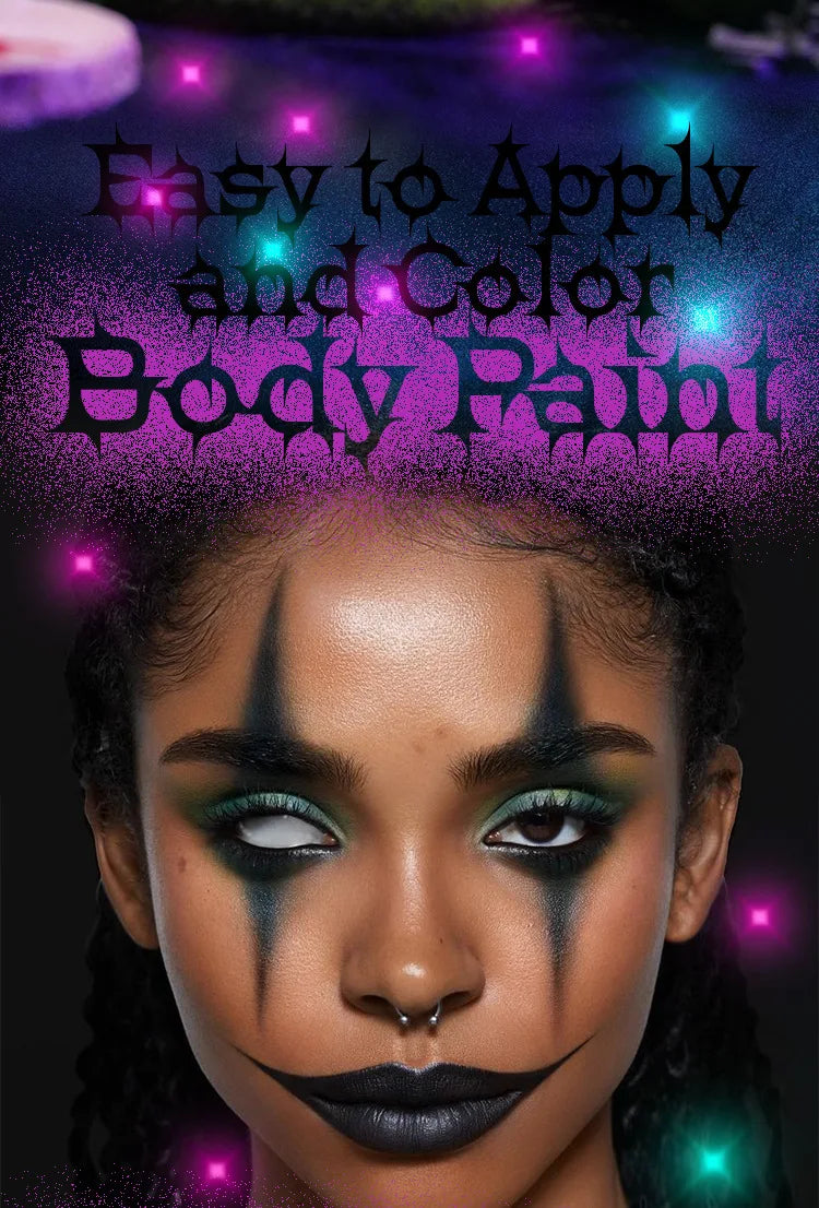 Halloween Matte Lipstick Dark Black Vampire Olive Green Creative Halloween Makeup Face Body Painting