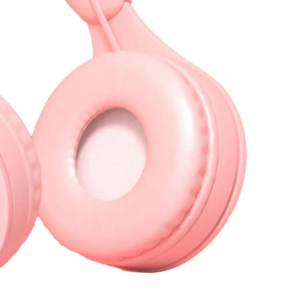 Headphones Kids Wireless Bluetooth Earphones Stereo Foldable Helmets Gaming Headsets Over-ear Headphones for Android ios