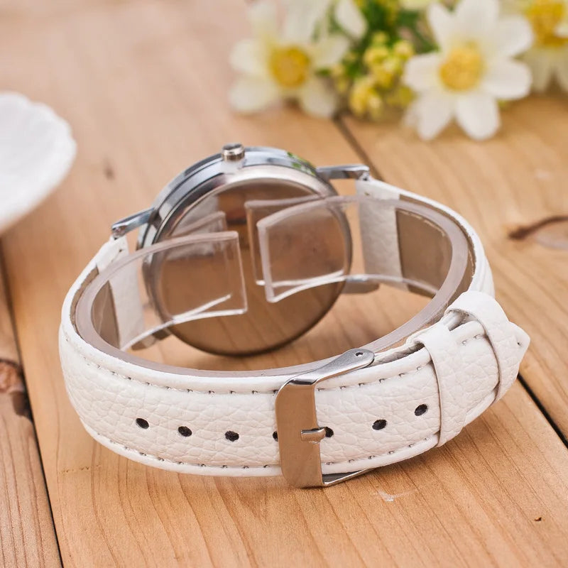 Women Watch Fashion Ladies Dress Leather Watches Whatever I Am Late Anyway Letter Watch for Students Reloj Mujer