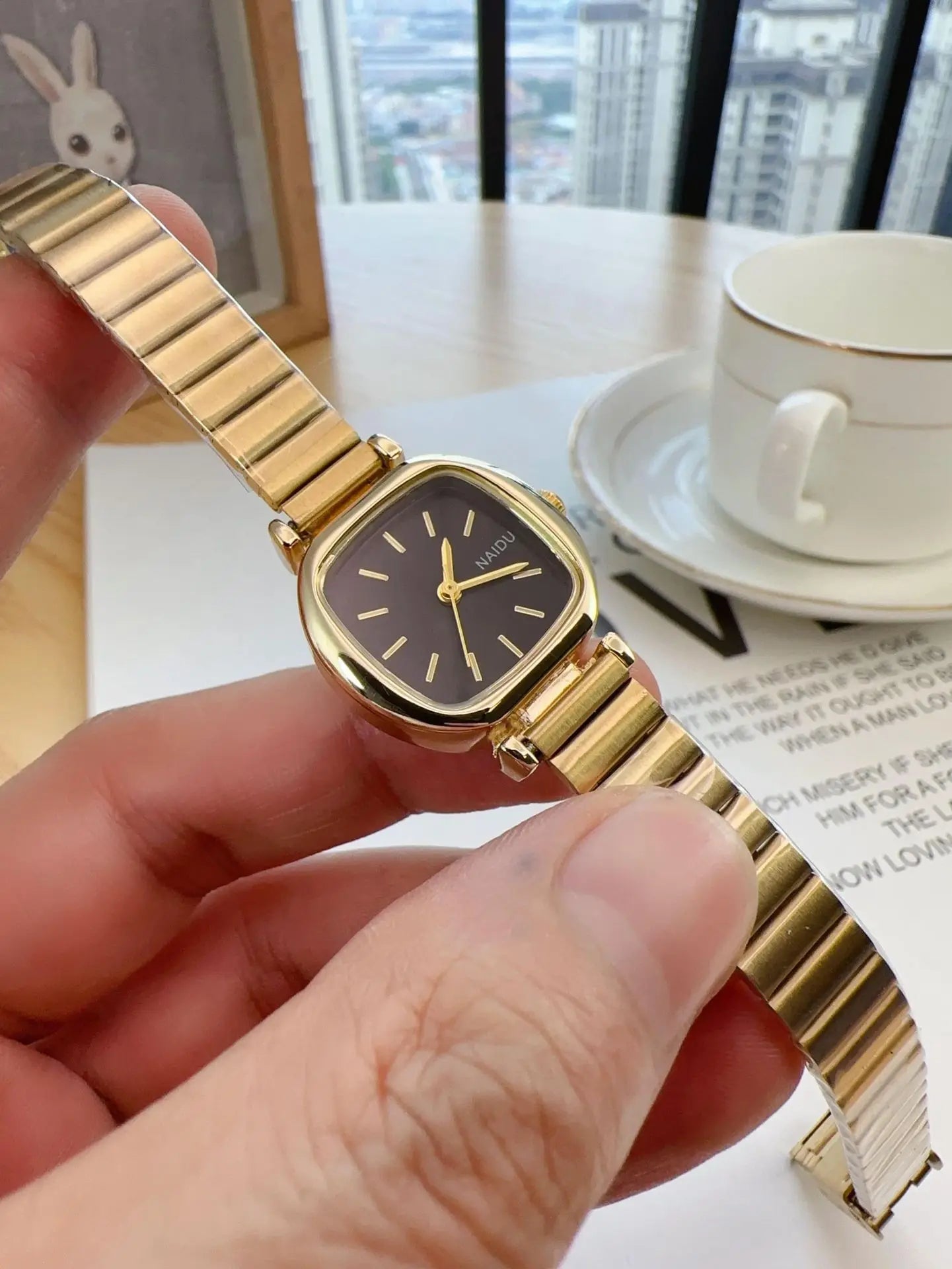 Women's Watch Simple Temperament Small Dial Square Student Wrist watches Fashion Ladies' Watches Clock Gift