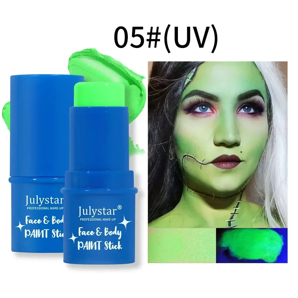 8 Colors Halloween Makeup Body Face Paint Make Up Kids Face Cosmetics Party Make Up Paint Professional Faces Durable Gadgets