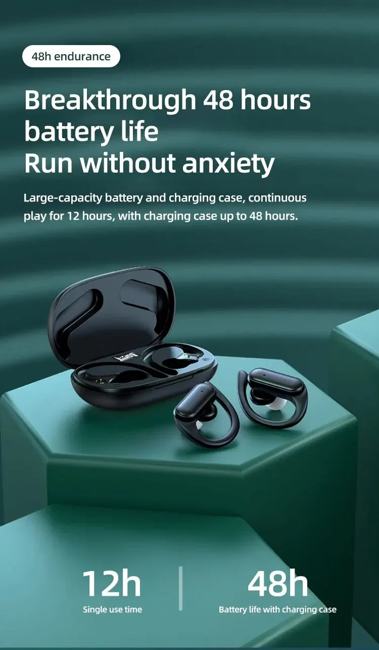 A520 Wireless Bluetooth Headset High Quality Earplugs Anti-Sweat Touch Light Mini  HD Sound Quality Stereo Universal Headset