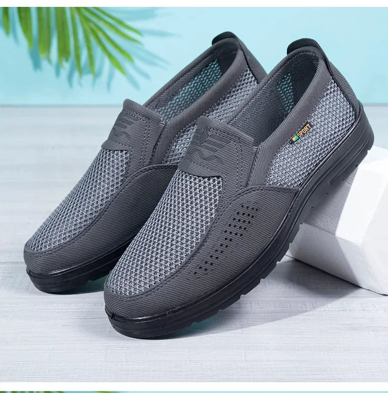 2025 Summer Sports Shoes Men's Fashionable Walking Shoes Breathable Men's Loafers Zapatillas Hombre Men's Casual Shoes
