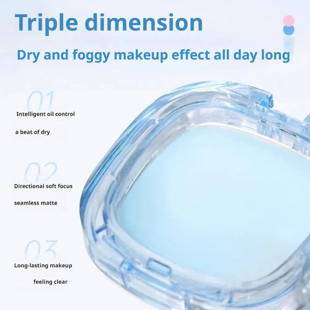 Makeup Setting Powder Natural Powder-free Matte Oilcontrol Waterproof Longlasting Makeup Refreshing Nonsmear Facial Makeup