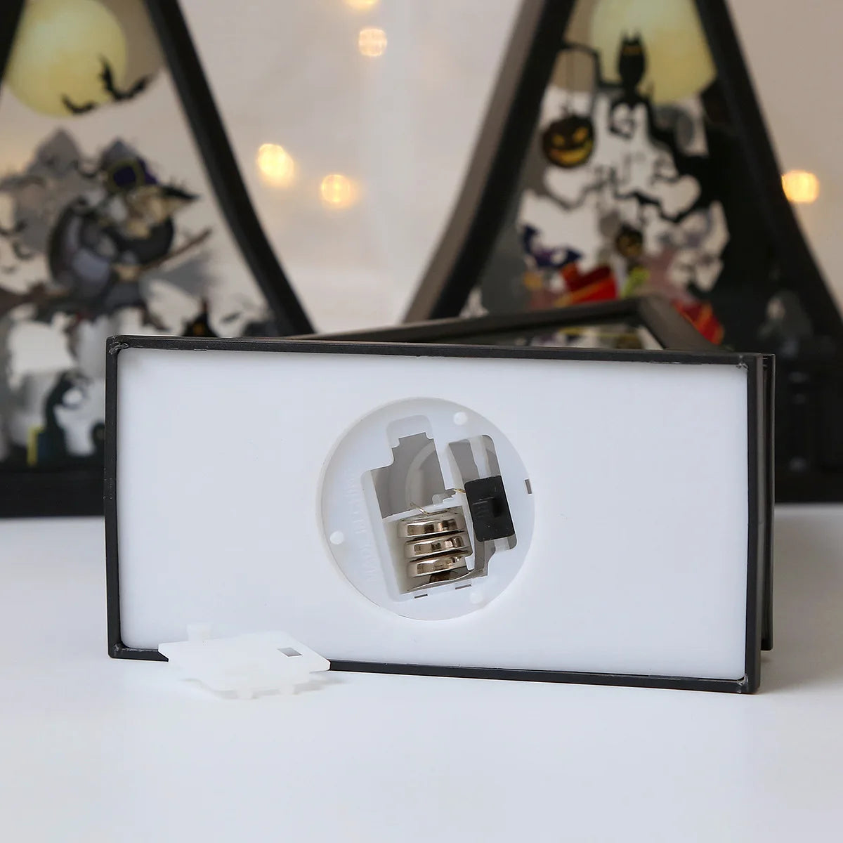 Halloween decorations desktop ornaments retro led lantern pendant nightlight atmosphere lights layout props. home accessories