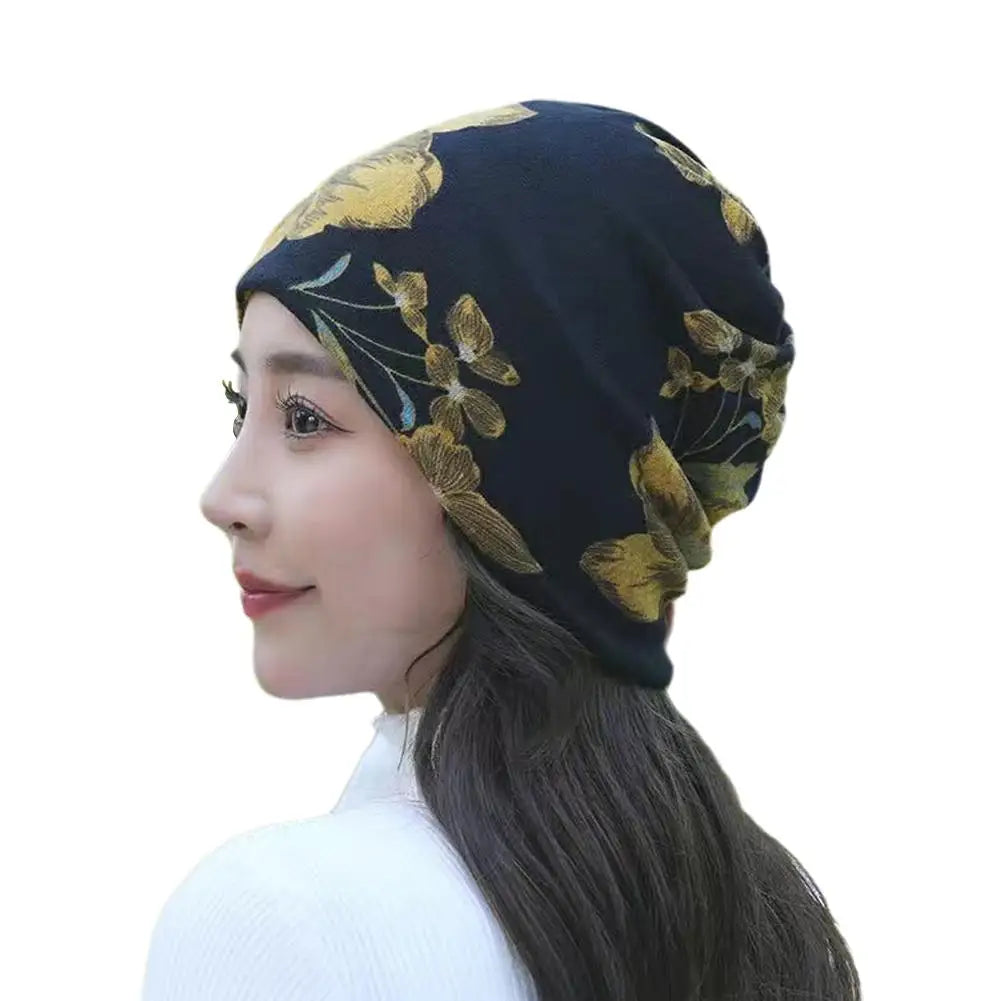 Winter Women Hat Warm Beanie Hats Cap Turban Tube Bandana Headband Scarf Headwear Neck Outdoor Head Kerchief Face Collar Wa C1B1