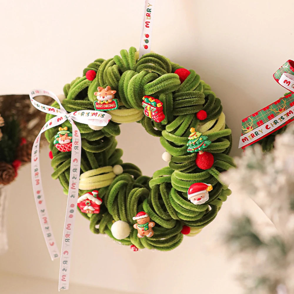 2026 Christmas Decorations Creative Twist Stick Xmas Tree Pendant Crafts Hanging Ornaments Door Hanging Garland Xmas Home Decor