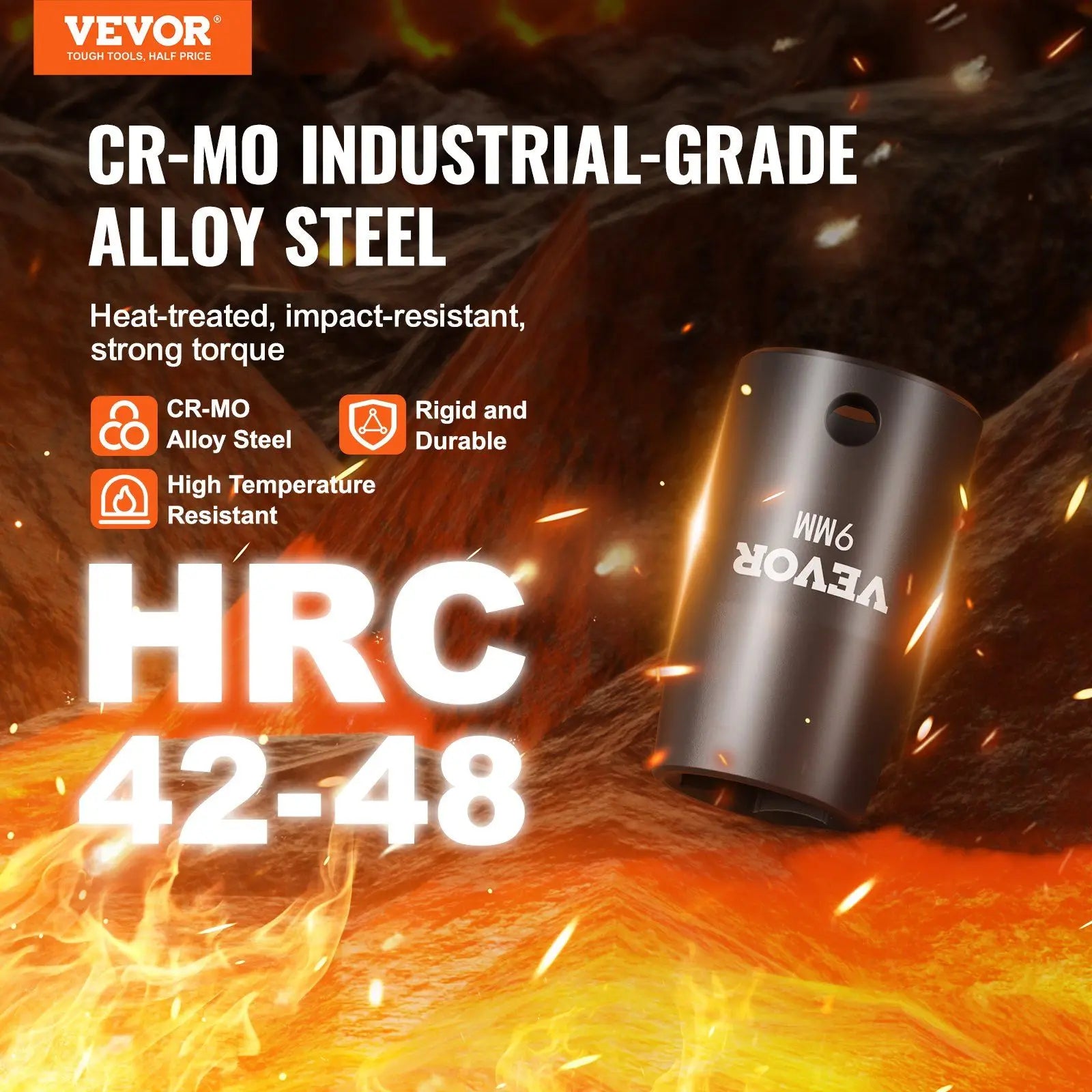 14pcs 6-Point 3/8in Drive Bit Ratchet Tool Kit Case with Impact Sockets Set Convenient Tool Kit for Home Improvement Projects