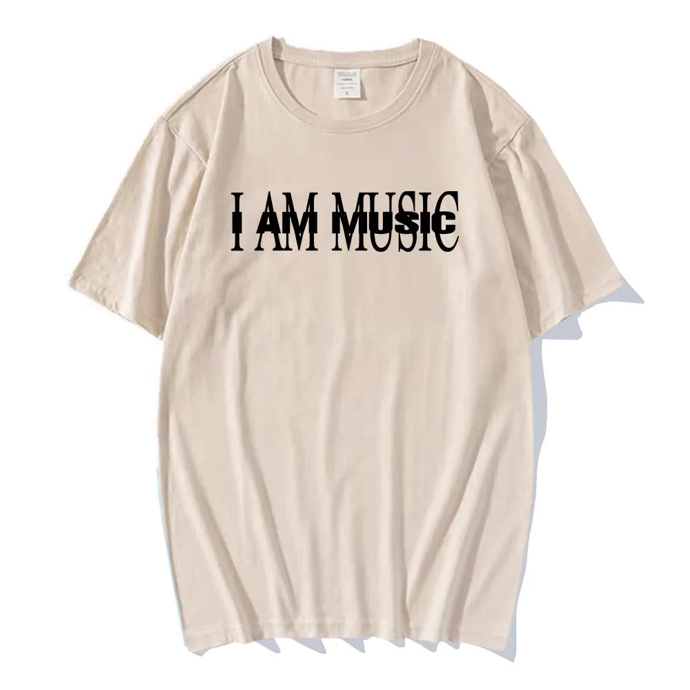 Men Tees I Am Music Album Playboi Carti T-shirt 2025 New Album Printing Tshirts Summer Cotton High Quality Tee-shirt O-neck Tops