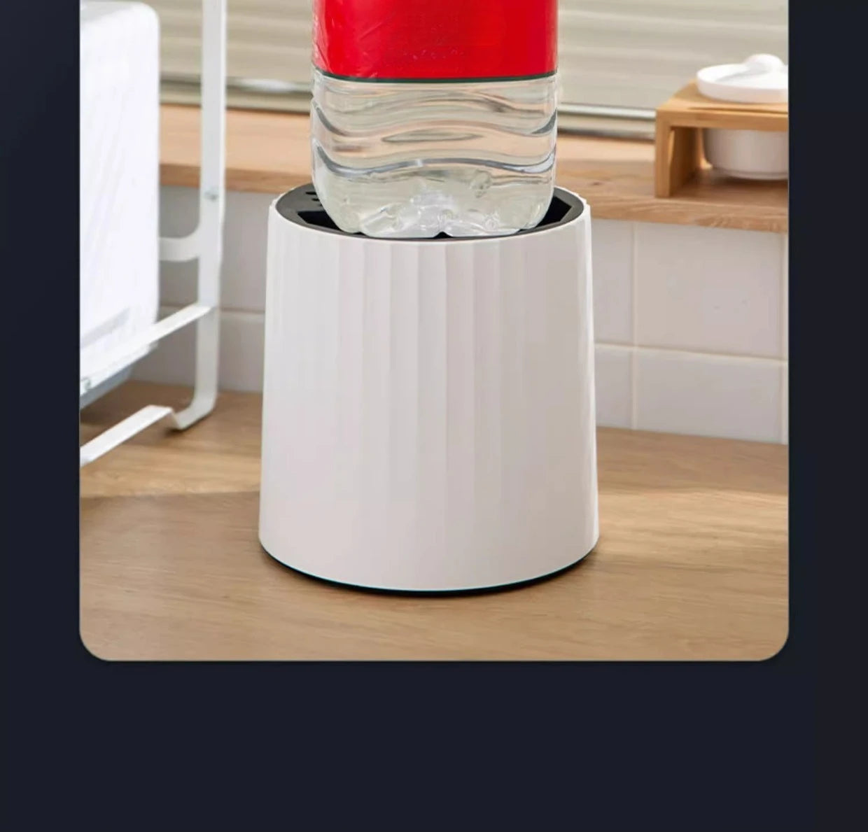 Kitchen Rotating Knife Frame Storage Rack Multi Functional Household Chopsticks Knives and Tableware Placement Rack