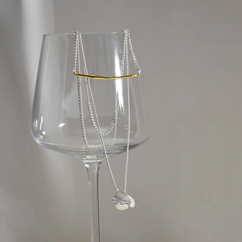 Fashion Jewelry Accessories Two Wearing Method Pendant Chain Necklace For Women Female Popular Style Hot Sale Party Gift