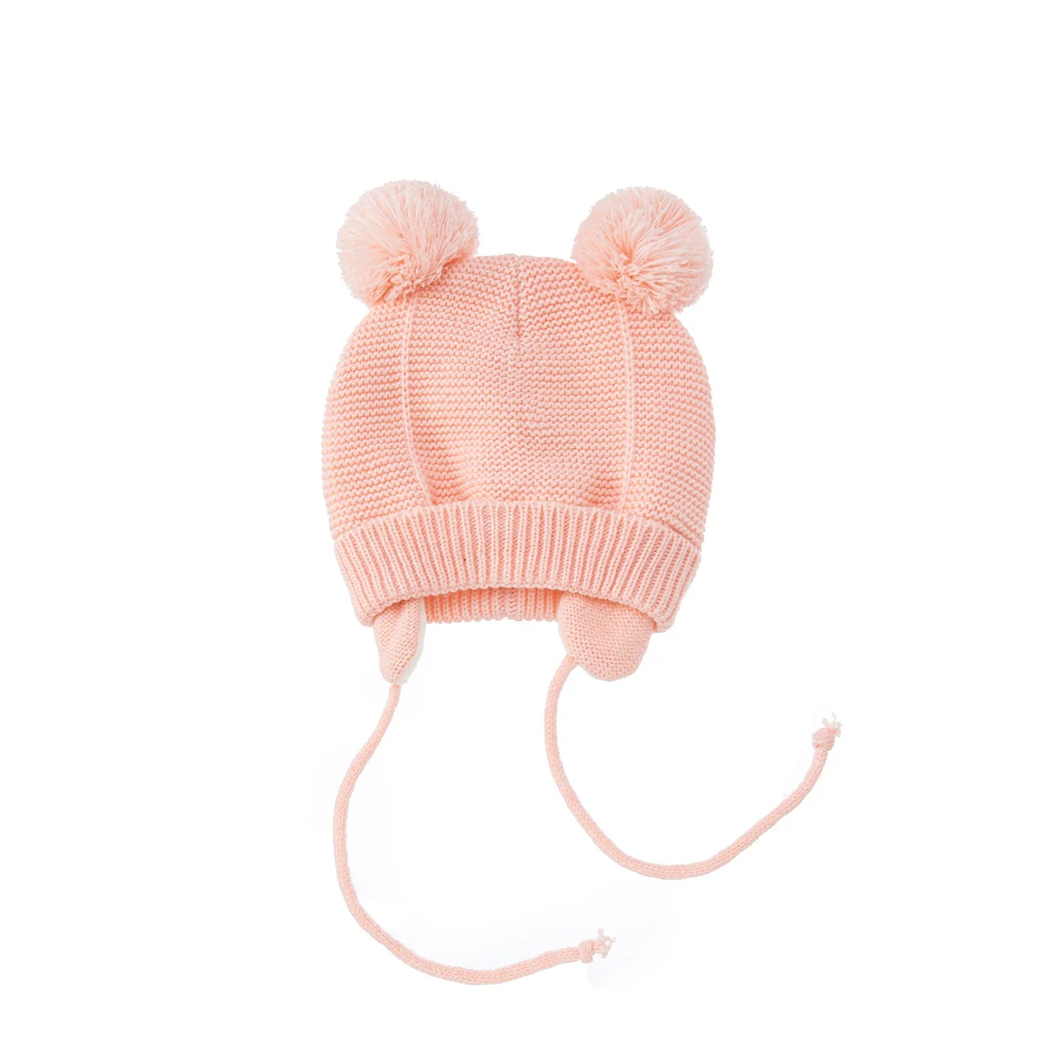 Winter Baby Stuff Hat for Boy Girls Accessories Knited Cap Kids Hat Fleece Warm Gloves Thick Winter Ear Kids Hat Baby Bonnet