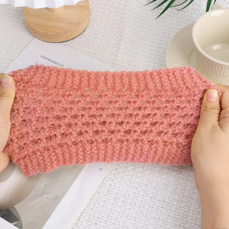 Winter Warm Knitted Headband Windproof Wool Knitting Warm Hair Band Cold Autumn Cover Ears Thermal Headwear Hair Accessories
