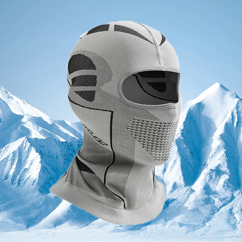 Winter Thermal Ski Balaclava Hats for Women Men Outdoor Full Face Mask Cold-Proof Cycling Head Neck Cover Helmet Liner Cap Scarf