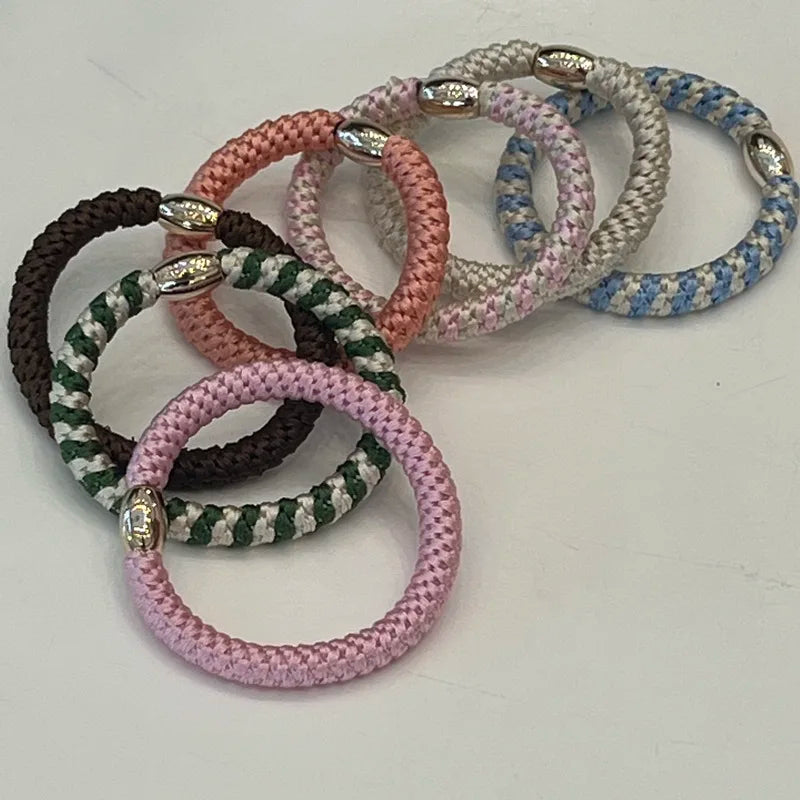 2022 fashion Simple thick hair rubber bands for Women Elastic Hair Tie Gum Girl Ponytail Hairbands Scrunchies kknekki Accessorie