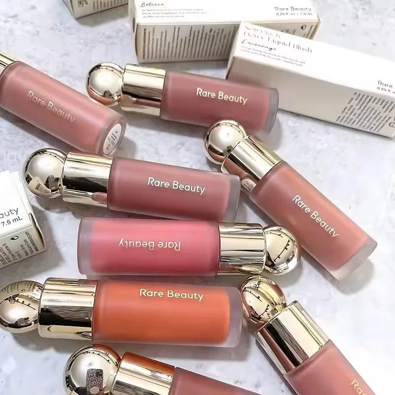 Rare Beauty Liquid Blush Bliss Encourage Hope Happy Joy Believe Moisturizer Cheer Waterproof Lasting Nourishing Powder Blusher