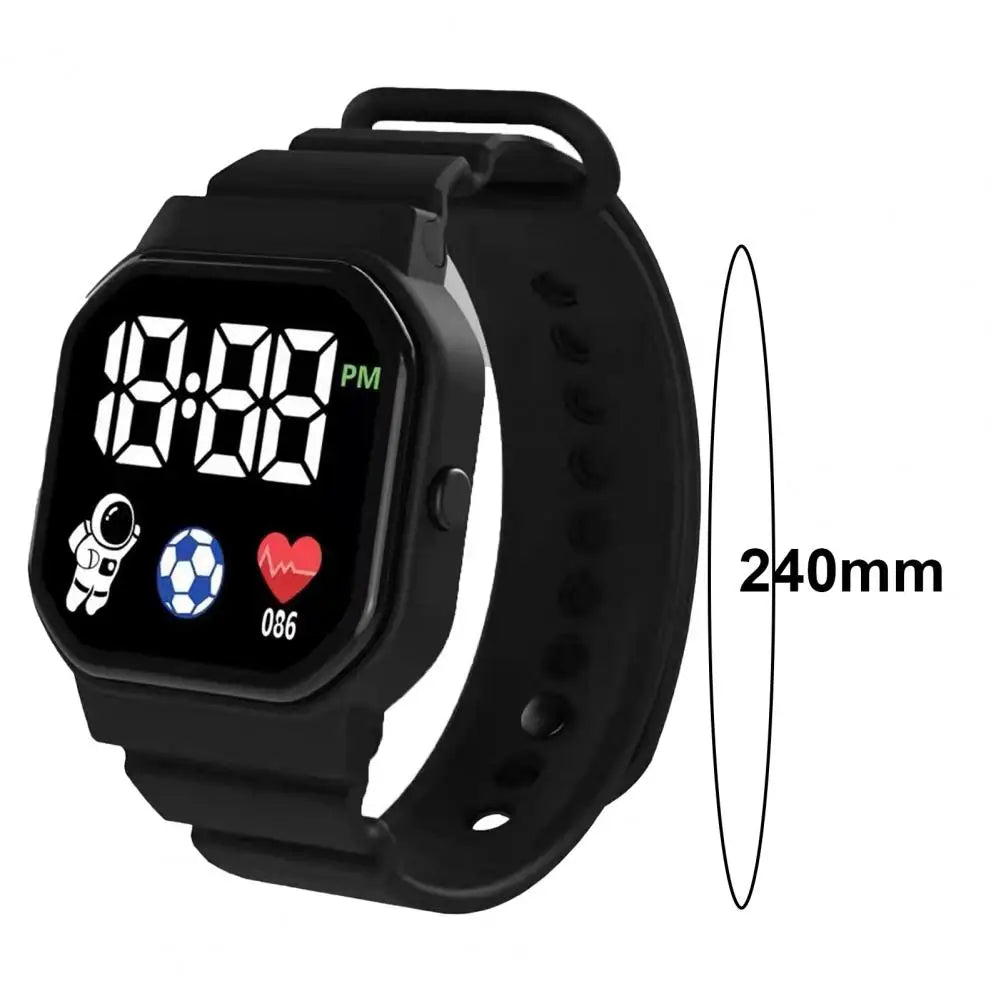 Sports Watch For Women And Men LED Electronic Digital Watch Fashion Casual Simple Silicone Female Watch Electronic Clock