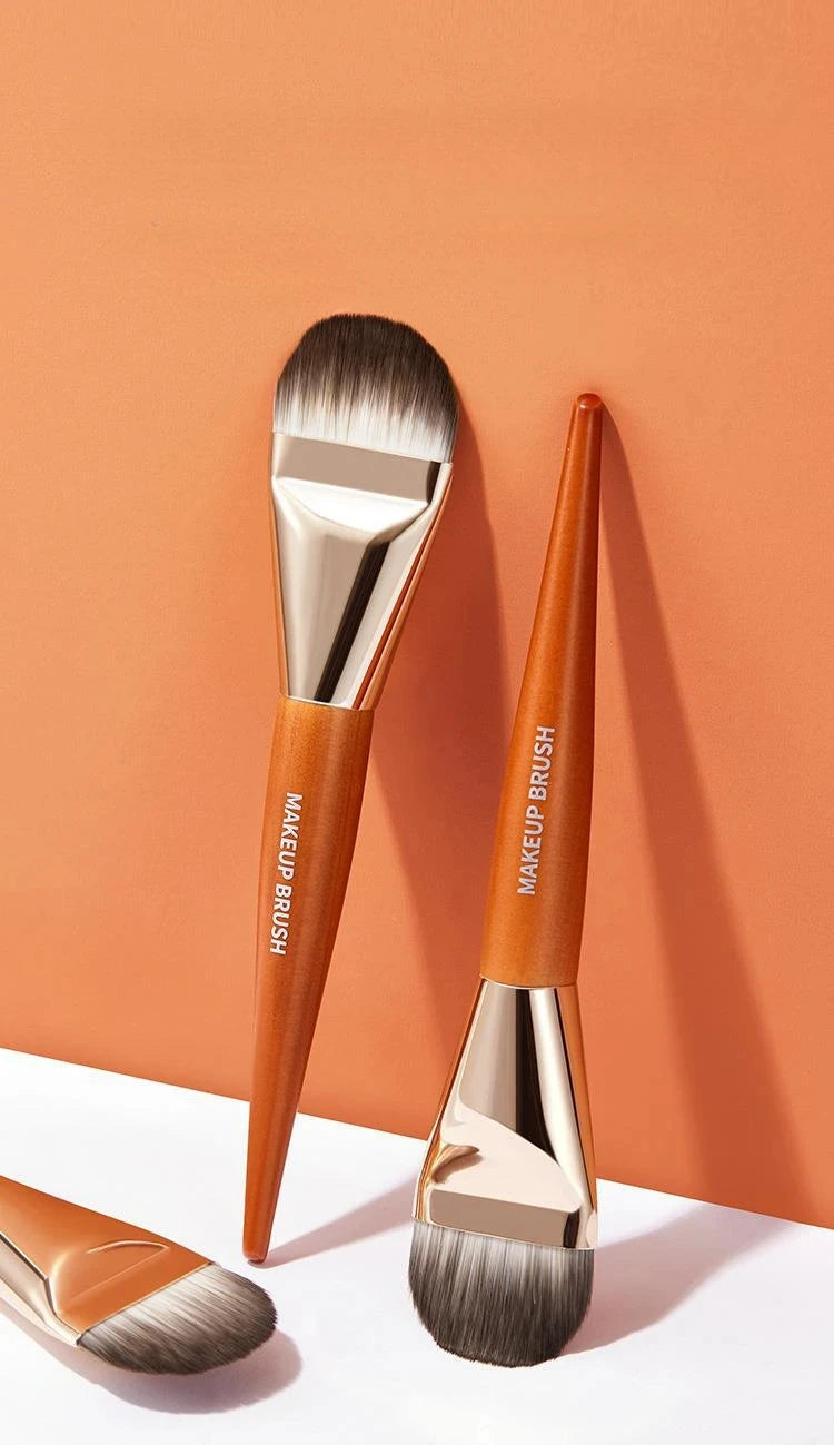 Makeup Brushes Foundation Professional Brush Tongue Shaped Liquid Foundation Concealer Brush Women Face Base Makeup Beauty Tools
