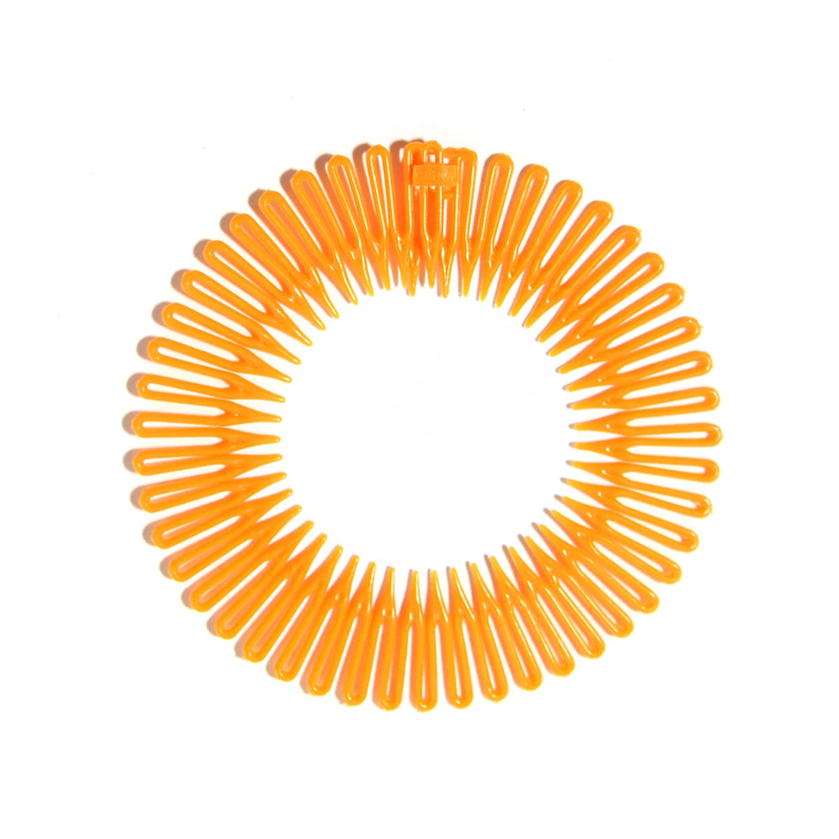 Women Plastic Full Circle Stretch Flexible Comb Teeth Headband Hair Band Clip Face Wash Fixed Hair Accessories