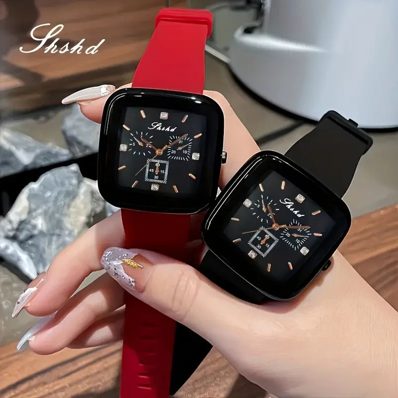 [Popular Choice] Minimalist Sports Quartz Watch for Men and Women - Fashion Analog Silicone Strap