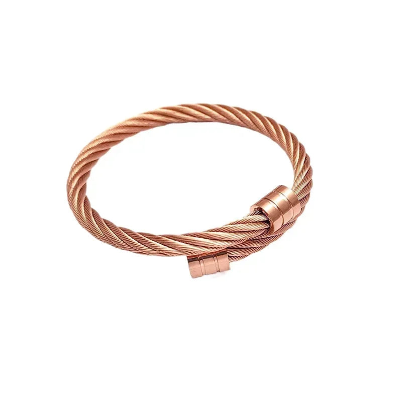 Pulsera Hombre Stainless Steel Chain Men Bracelet Punk Hand Accessories Vintage Wristband Male Jewelry Fashion Bracelet Gifts