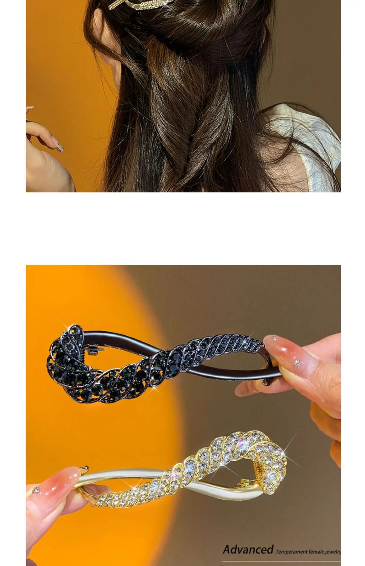 Hair Accessories Rhinestone Clasp Barrettes Irregular Women Hair Clip Girl Hair Claw Headdress Korean Hairpin Для Волос