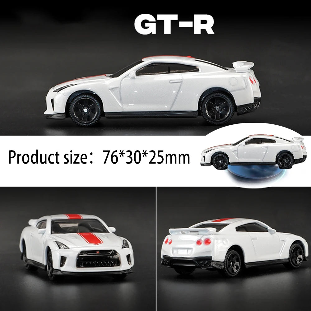 Car Drift Rotating Ornaments Auto Dashboard Turning Racing Model Deco Car individuality Center Console Decoration For GTR