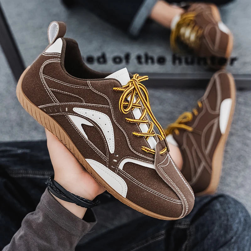 Shoes for Men Training Shoes German Style Lightweight Breathable Sneakers Vulcanized Shoes Retro Casual Gym Walking Men Sneakers