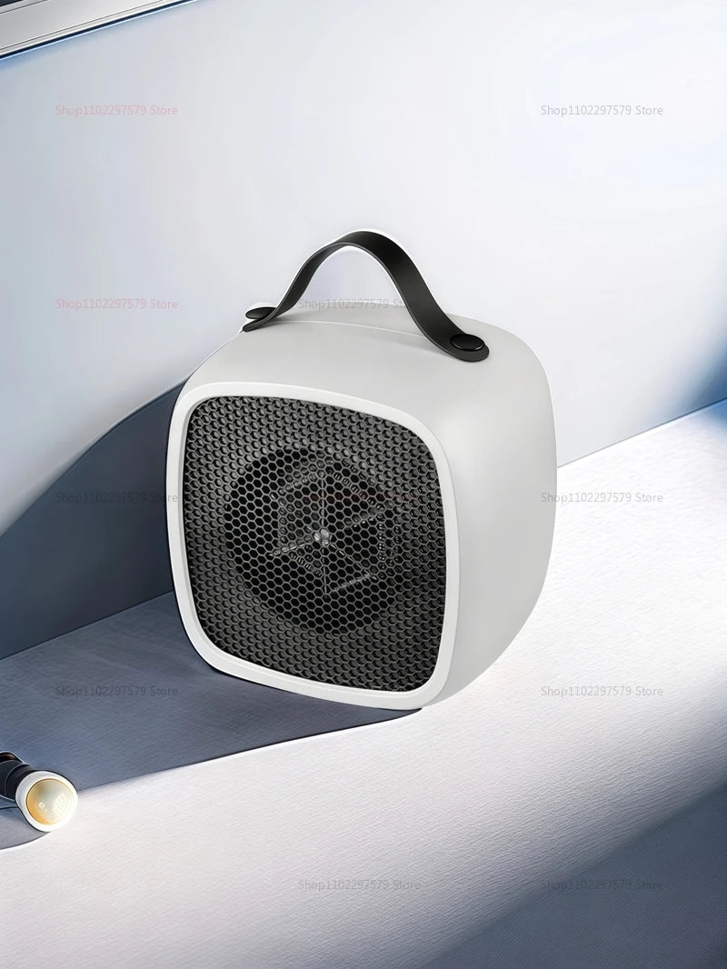 Portable Mini Heater for Indoor Office and Home Quiet Fast Heating Warmer Fan 500W PTC Ceramic Warm Air Heater for Winter